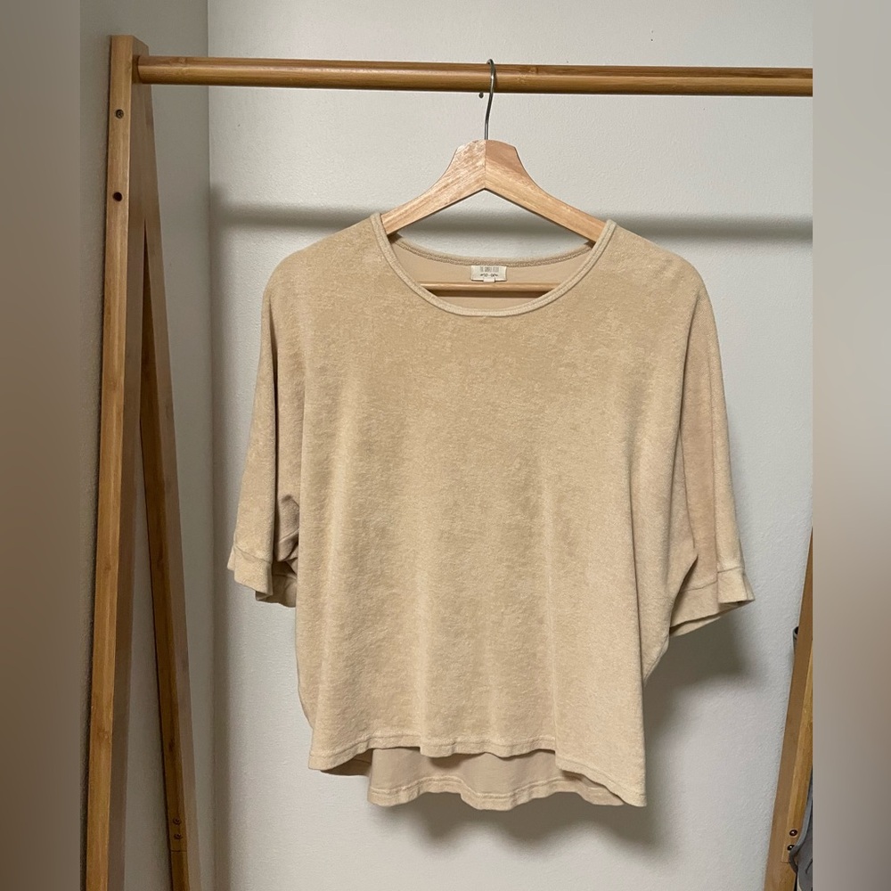 Oversized Terry Top